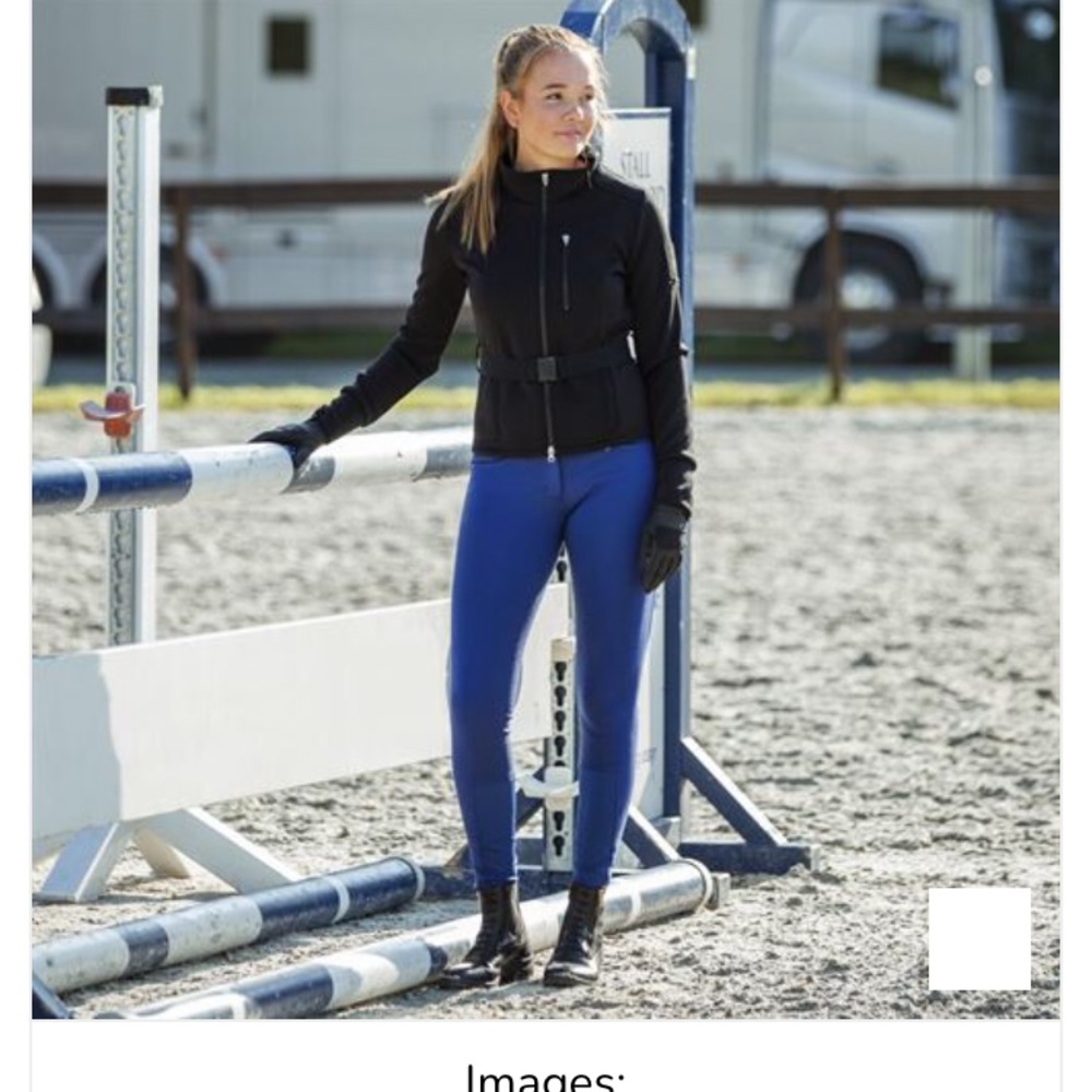 Horze Tara high waist full seat silicone breeches - USA size 22